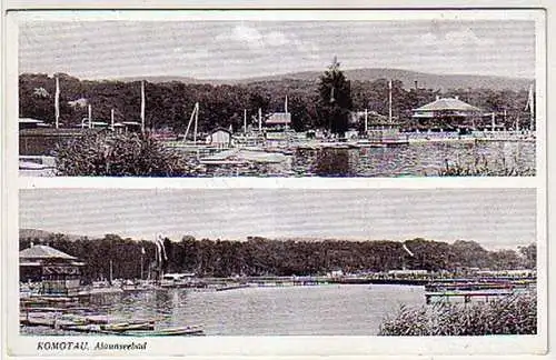 10297 Feldpost Ak Komotau Alaunseebad 1940
