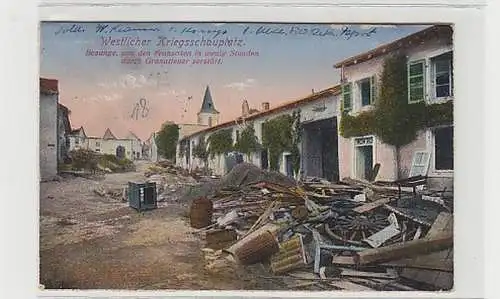 39400 Feldpost Ak Bezange (Lothringen) im Krieg 1916