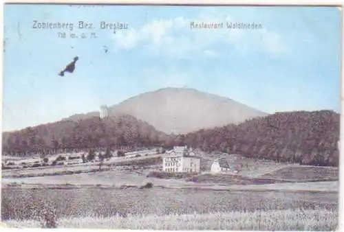 26861 Feldpost Ak Zobtenberg Restaurant Waldfrieden1916