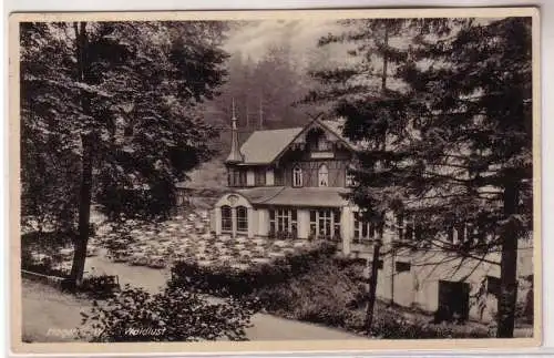 65916 Feldpost Ak Hagen i.W. Etablissement Waldlust 1940