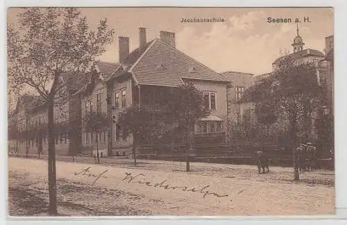 44500 Feldpost Ak Seesen am Harz Jacobsen Schule 1916