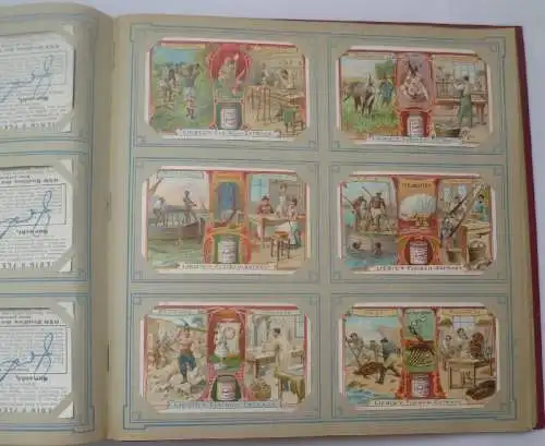 Liebigbilder Serie 688 "Materialien III" komplett 1906 (18/ D3325rr)