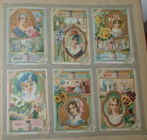 Liebigbilder Serie 615 "Unsere Grossmütter" komplett 1904 (9/ D0381kkk)