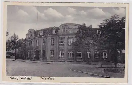 23521 Ak Coswig (Anhalt) - Partie am Ledigenheim um 1910