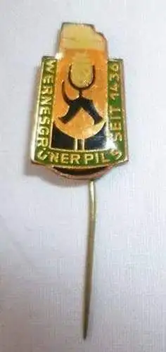 DDR Firmen Abzeichen Bier Wernesgrüner Pils