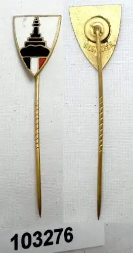 emaillierte Anstecknadel Kyffhäuserbund um 1930