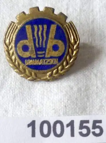 seltenes emailliertes DDR Firmen Abzeichen Lommatzsch