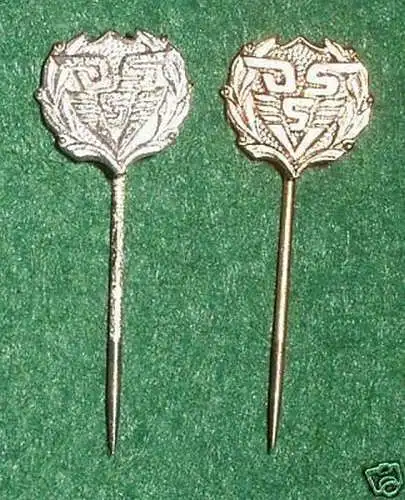 2 DDR Sport Abzeichen DSSV in Bronze und Silber