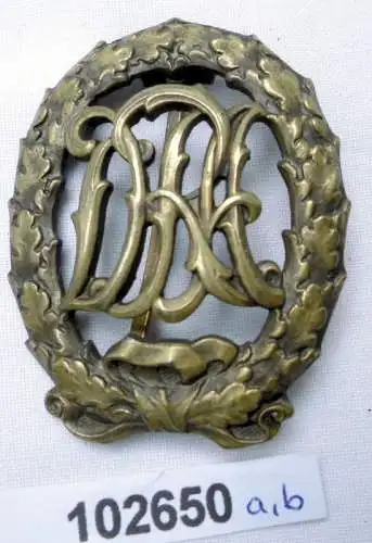 Reichssportabzeichen Bronze Weimarer Republik