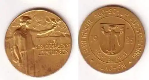 Medaille bayer. AGO Schuhausstellung München 1925