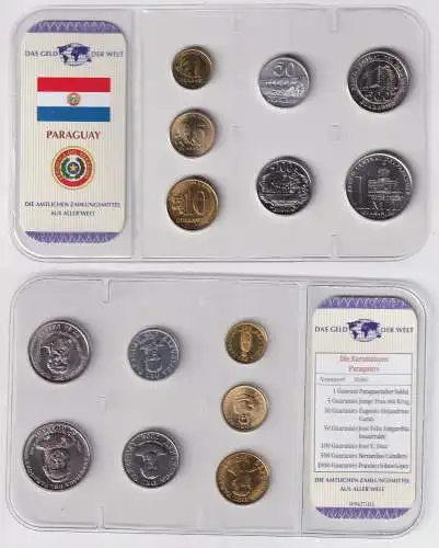 KMS Das Geld der Welt Kursmünzensätze der Welt Paraguay (170470)