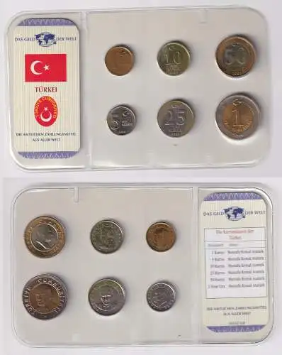 KMS Das Geld der Welt Kursmünzensätze der Welt Türkei (170473)