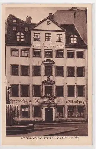 60805 AK Leipzig -  der Kaffeebaum althistorische Gaststätte 1944