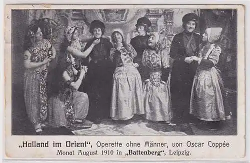 71485 AK Leipzig - Holland im Orient, Operette von Oscar Coppée in Battenberg
