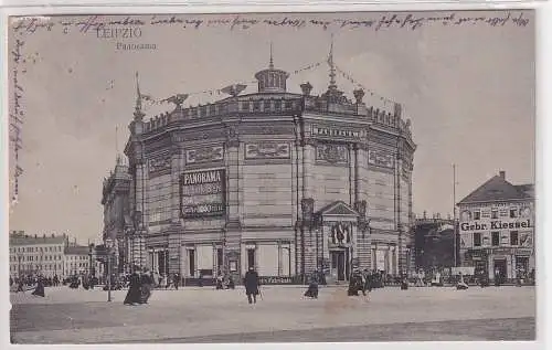 85997 Ak Leipzig - Partie am Panorama 1918