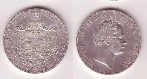 Doppeltaler Silber Münze Preussen Fr. Wilhelm IV. 1841 A (105019)