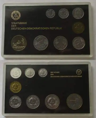 DDR Kursmünzensatz (KMS) Mini-Satz 1985 "Gelehrte" Stgl. in OVP (143475)