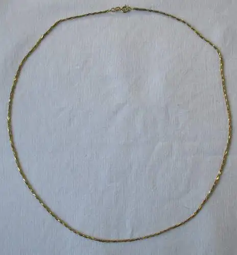 hochwertige italienische 14 Karat Gold Halskette (110859)