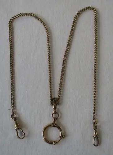 alte 333er Gold Taschenuhrkette Uhrkette Länge 49 cm (111076)