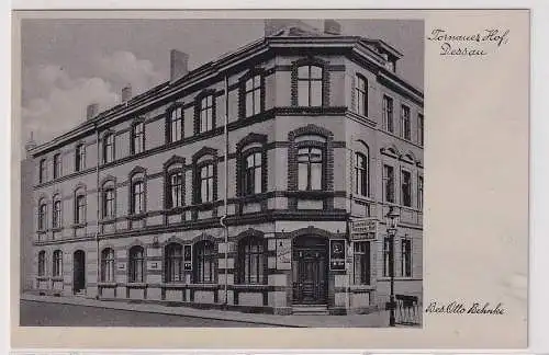 39307 Ak Dessau Gaststätte Tornauer Hof Tornauer Strasse 1 um 1930