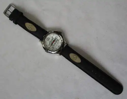 Armbanduhr Mercedes AMG W 202 DTM mit Lederarmband (130472)