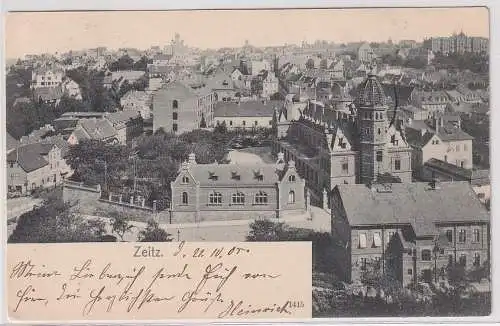 907792 AK Zeitz - Totalansicht 1905