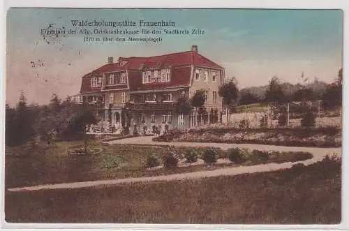 908399 AK Walderholungsstätte Frauenhain - Allg. Ortskrankenkasse Zeitz 1927