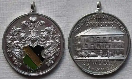 Medaille 75jähr. Jubiläum des Real-Gymnasiums zu Weimar 1931 (106388)