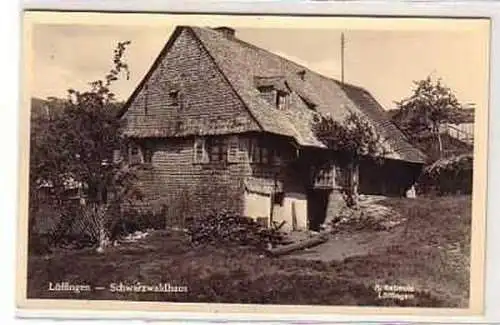 35923 Ak Löffingen Schwarzwaldhaus um 1930