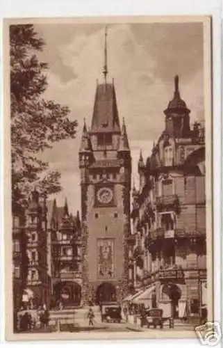 07569 Ak Freiburg im Breisgaus Martinstor 1930