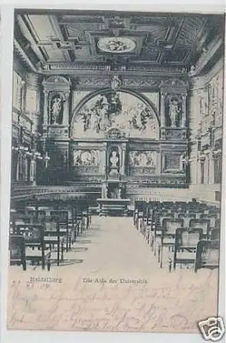 31791 Ak Heidelberg - Die Aula der Universität 1904