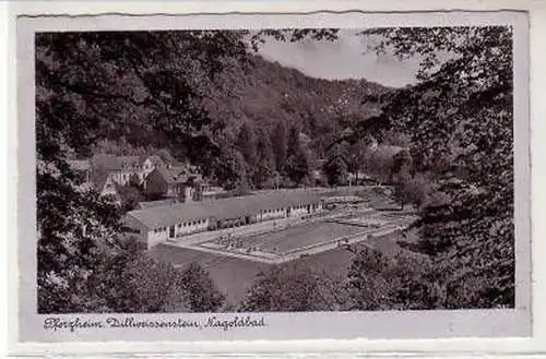 43700 Ak Pforzheim Dillweissenstein Nagoldbad 1943