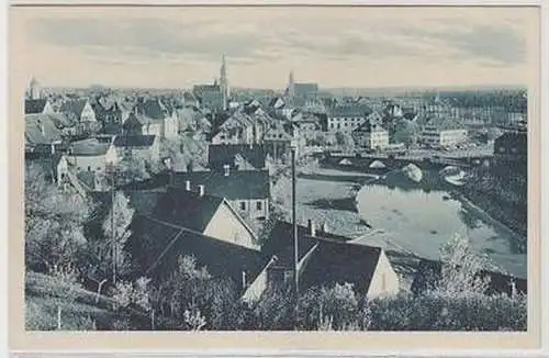 50409 Ak Crailsheim Totalansicht um 1920