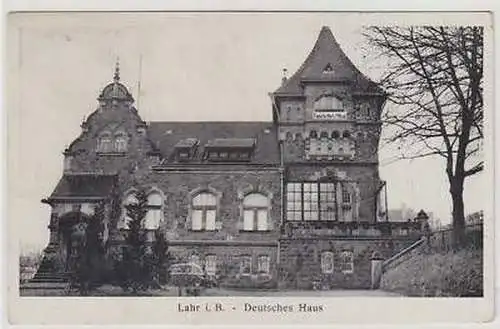 43793 Ak Lahr i.B. Deutsches Haus 1940