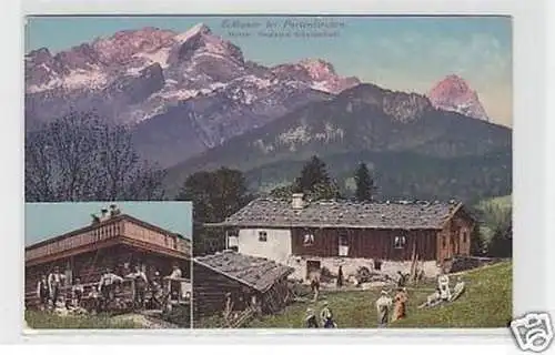 33598 Ak Eckbauer bei Partenkirchen um 1910
