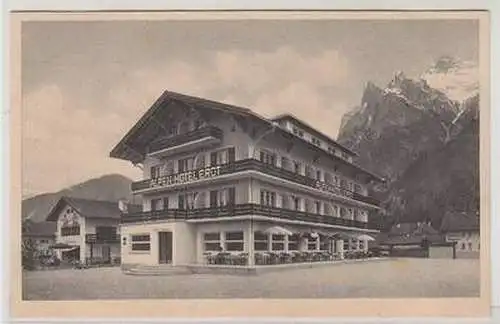 46491 Ak Mittenwald Alpenhotel Erdt um 1930