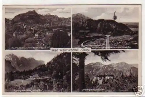 16565 Mehrbild Ak Bad Reichenhall Oberbayern 1942