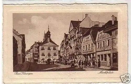 24045 Ak Bad Kissingen Marktplatz um 1930