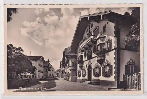 24871 Ak Neubeuern am Inn Ortsansicht um 1935