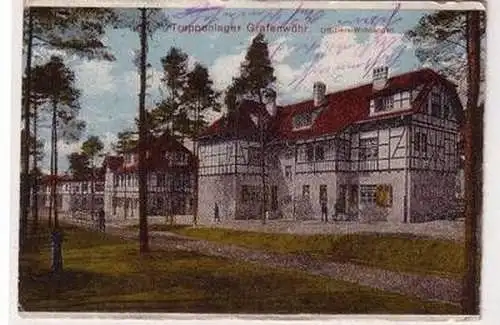 45851 Ak Truppenlager Grafenwöhr Offiziers Wohnungen