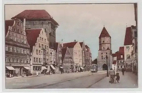 46619 Ak Augsburg Jacoberstrasse um 1920