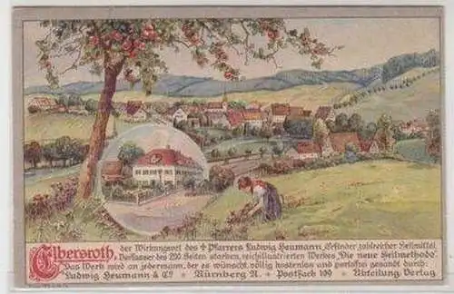 47055 Reklame Ak Ludwig Heumann Nürnberg um 1920
