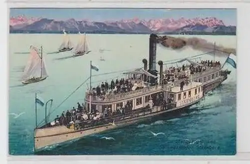 46226 Ak Starnberger See Salondampfer Starnberg 1926