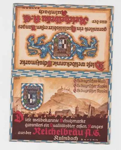 94459 Reklame AK Schutzmarke Reichelbräu AG Kulmbach