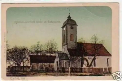 32216 Ak Rixdorf böhmisch lutherische Kirche um 1910
