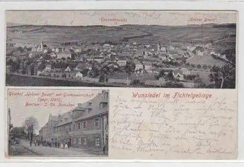 49564 Mehrbild Ak Wunsiedel im Fichtelgebirge 1923