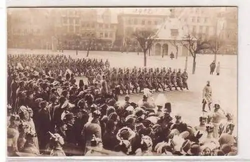 53449 Foto Ak Ulm Kaisers Geburtstag´s Parade 1912