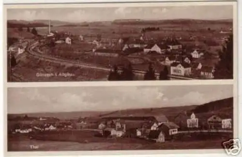 09094 Mehrbild Ak Günzach im Allgäu um 1930