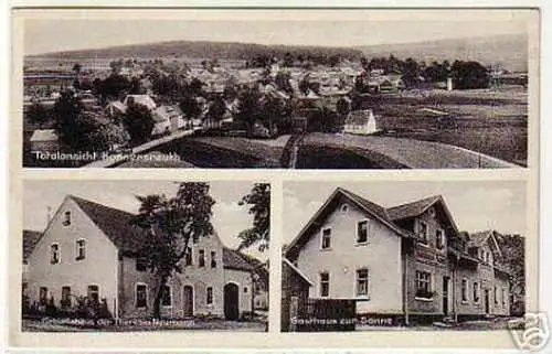 05082 Ak Konnersreuth Gasthaus zur Sonne usw. 1937