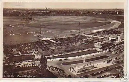 04980 Ak Berlin Zentralflughafen Fliegeraufnahme 1932